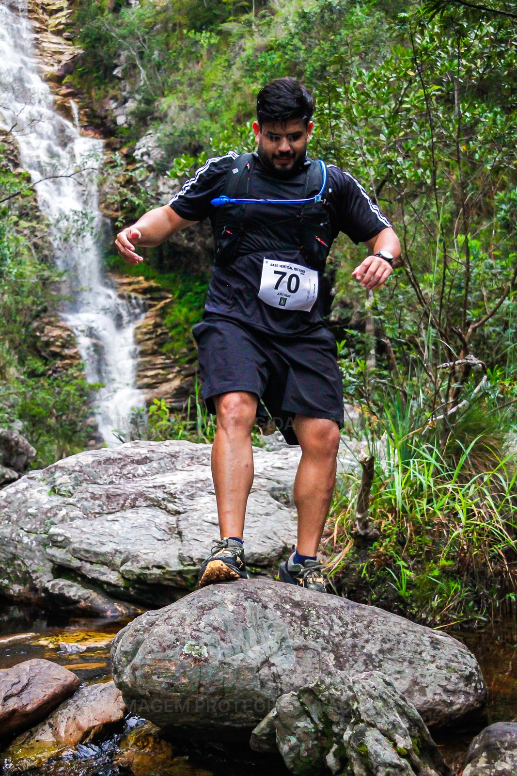Foto com marca d'água do evento Meia Maratona Centro