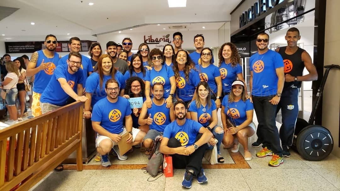 Foto com marca d'água do evento Meia Maratona Centro