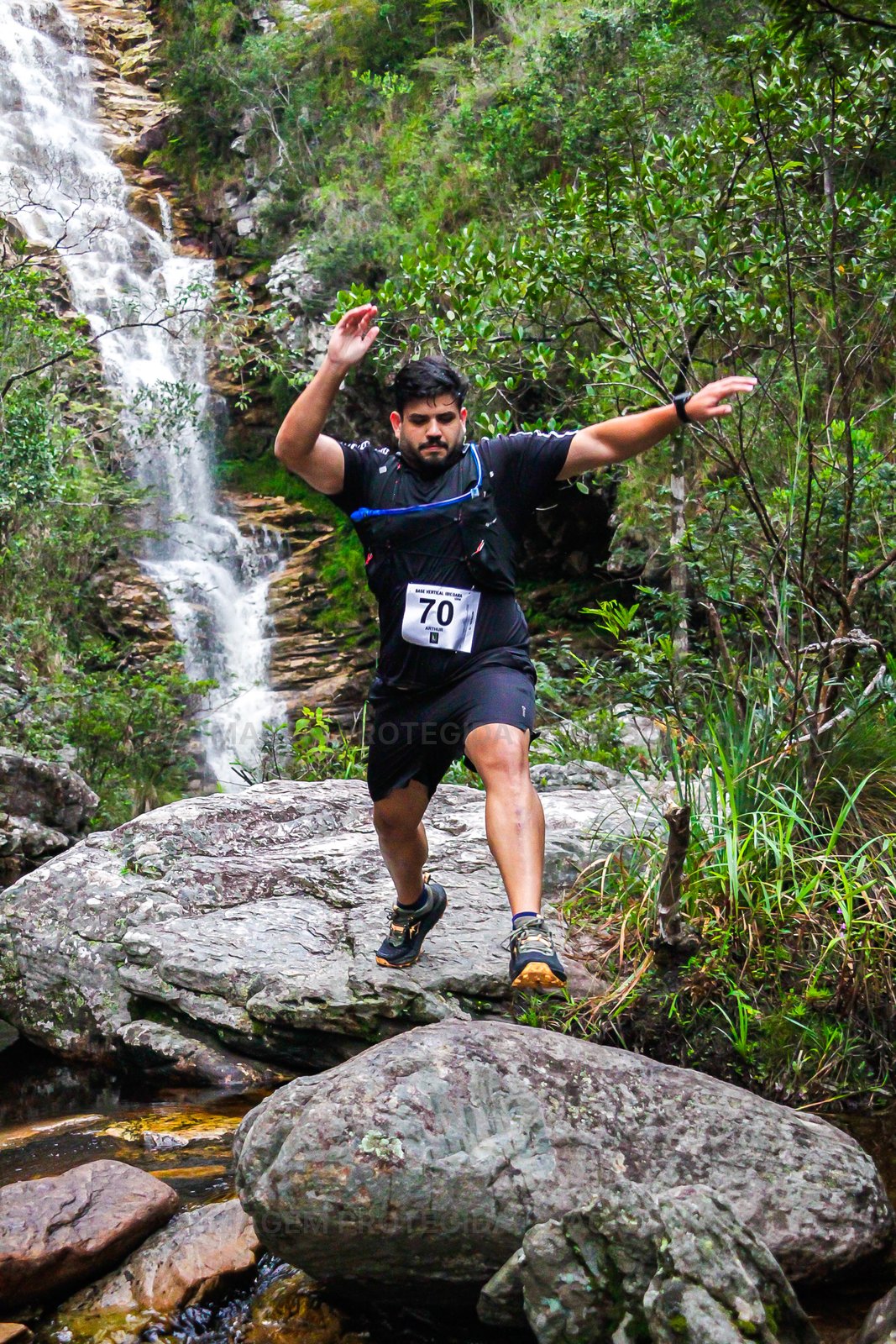 Foto com marca d'água do evento Meia Maratona Centro